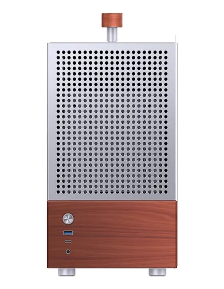 Jonsbo T6 Midi Tower Legno, Argento