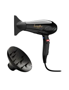 GA.MA Phon Leggero Gama, Made in Italy, Ultraleggero, Ergonomico, 2400W, Motore AC a Lunga Durata, 6 COmbinazioni di 2