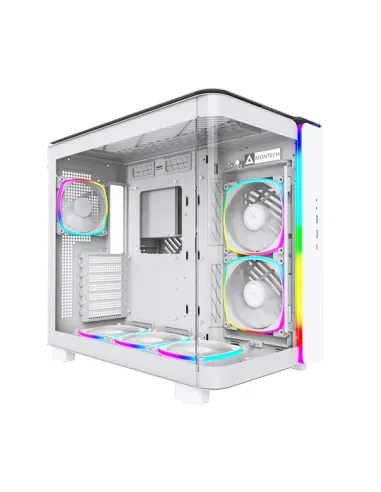 Montech KING 95 PRO Midi-Tower, Tempered Glass, ARGB - weiß