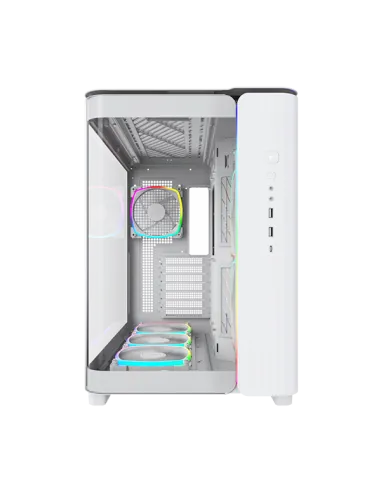 Montech KING 95 PRO Midi-Tower, Tempered Glass, ARGB - weiß