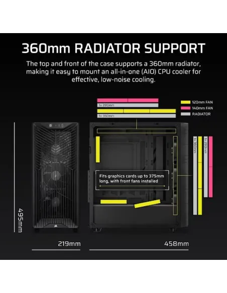 3200D RS MID-TOWER CASE SMOKE
