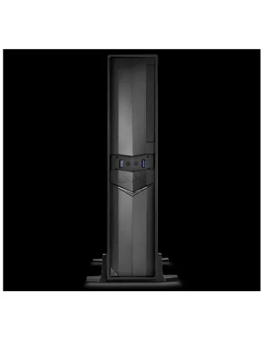 Silverstone RVZ02 Small Form Factor (SFF) Nero, Argento