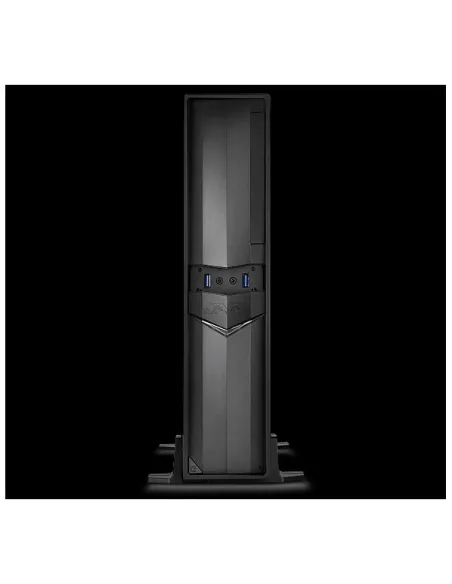 Silverstone RVZ02 Small Form Factor (SFF) Nero, Argento