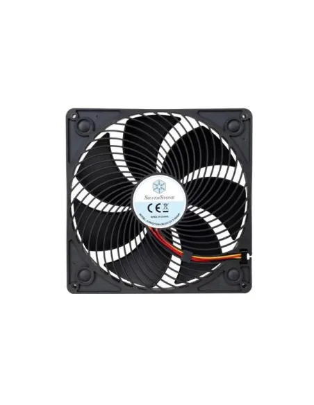 Silverstone AP181 Case per computer Ventilatore 18 cm Nero