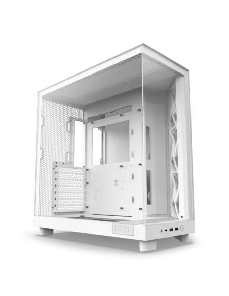 NZXT H6 Flow RGB Midi-Tower - Weiß