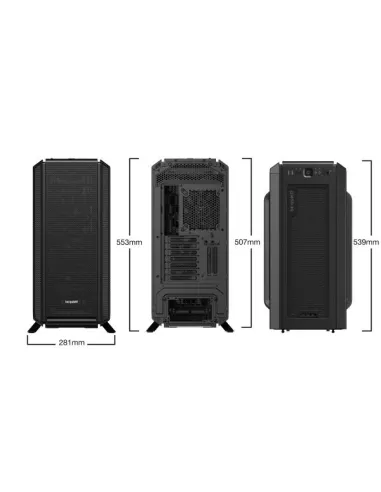 be quiet! Silent Base 802 Black Midi Tower Nero