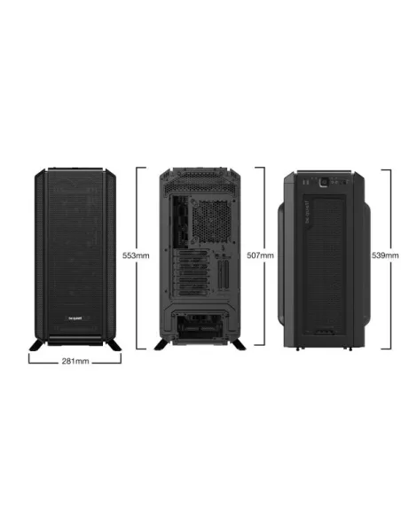 be quiet! Silent Base 802 Black Midi Tower Nero