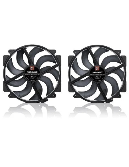 Noctua NF-A14X25R G2PWM SX2 CHBK Case per computer Ventilatore 14 cm Nero 2 pz