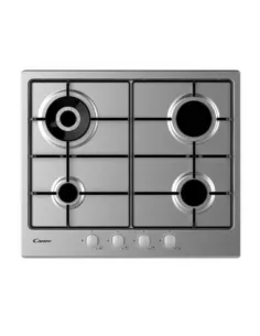Candy Idea CHW6BR4WX Acciaio inox Da incasso 60 cm Gas 4 Fornello(i)