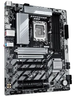 GIGABYTE B860 DS3H Scheda madre - CPU Intel Core Ultra, VRM a 8+1+2+2 fasi, fino a 9066MHz DDR5, 1xPCIe 5.0 + 1xPCIe 4.0 M.2, 2