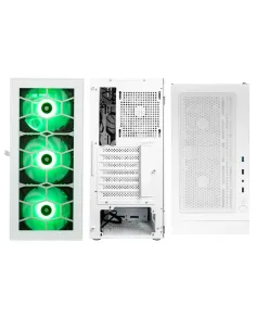 Kolink OBSERVATORY HF GLASS WHITE ARGB Midi Tower Bianco 2