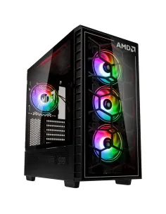 Kolink Observatory Y AMD SE ARGB Midi Tower Nero, Trasparente