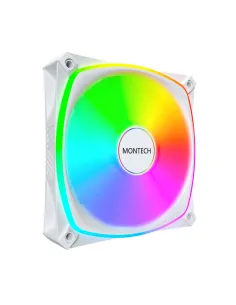Montech AX120 PRO Case per computer Ventilatore 12 cm Bianco 3 pz