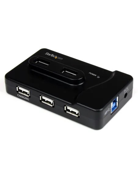 StarTech.com Hub combo USB 3.0 2.0 a 6 porte con porta di caricamento
