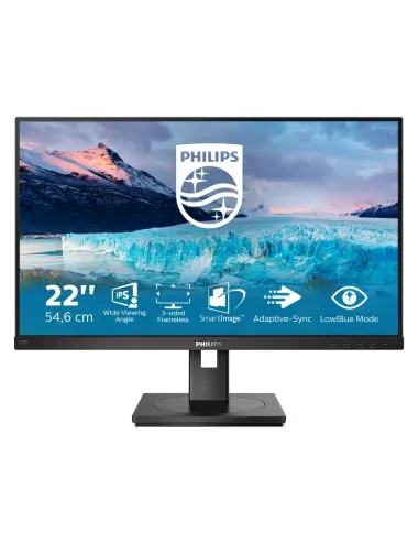 Philips S Line 222S1AE 00 Monitor PC 54,6 cm (21.5") 1920 x 1080 Pixel Full HD LCD Nero