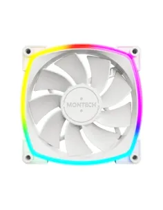 Montech RX120 PWM Case per computer Ventilatore 12 cm Bianco 1 pz