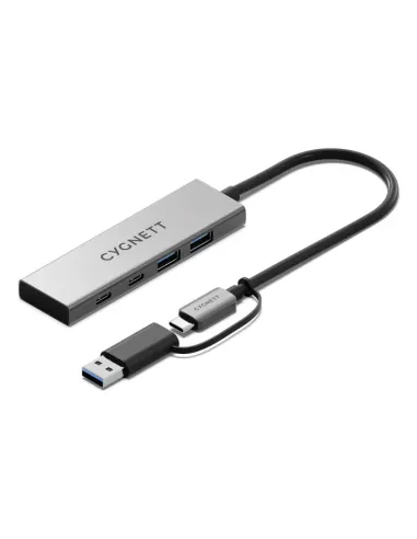 Cygnett CY5389CYHUB hub di interfaccia Grigio