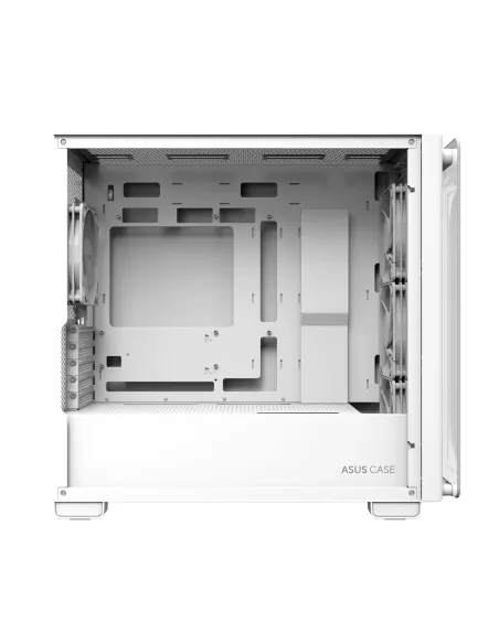 ASUS A23 PLUS TG ARGB WHITE Micro Tower Bianco