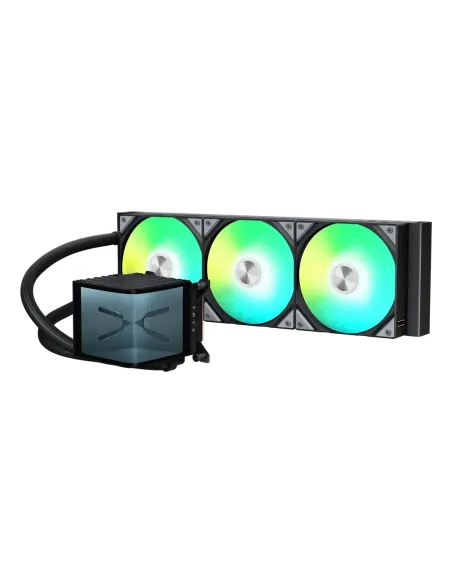 TRYX PANORAMA ARGB 360 Processore Kit di raffreddamento a liquido 12 cm Nero 1 pz