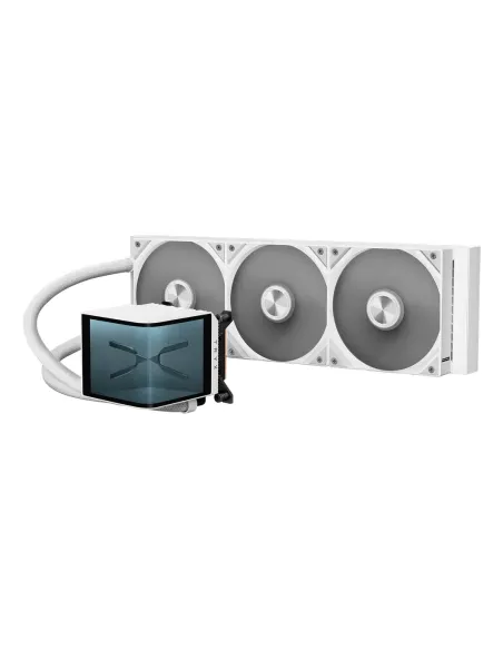 TRYX Panorama 360 Processore Kit di raffreddamento a liquido 12 cm Bianco 1 pz