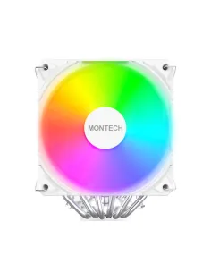 Montech NX600 ARGB Processore Raffreddatore d'aria 12 cm Bianco 1 pz 2
