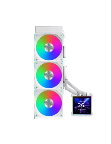 Lian Li HydroShift II LCD-S 360 CL Processore Kit di raffreddamento a liquido 12 cm Bianco 1 pz