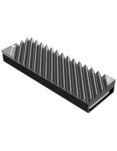 Jonsbo M.2-3 GREY sistema di raffreddamento per computer Unità allo stato solido Dissipatore di calore Radiatore Nero, Grigio 1
