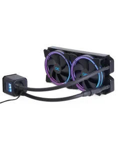 Alphacool 11729 sistema di raffreddamento per computer Processore Raffreddatore di liquidi tutto in uno 14 cm Nero 1 pz 2