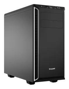 be quiet! Pure Base 600 Midi Tower Nero, Argento