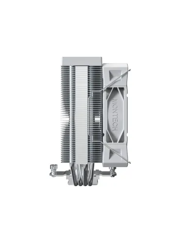 Montech NX400 Processore Raffreddatore d'aria 12 cm Bianco 2 pz