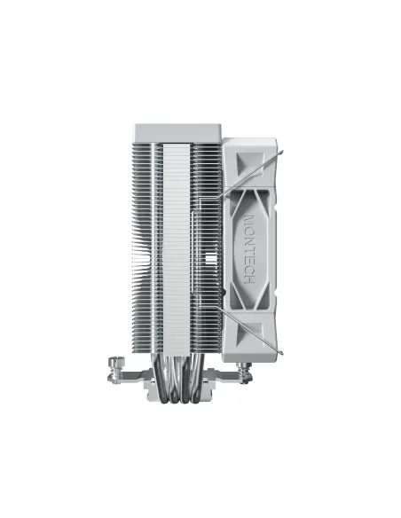Montech NX400 Processore Raffreddatore d'aria 12 cm Bianco 2 pz