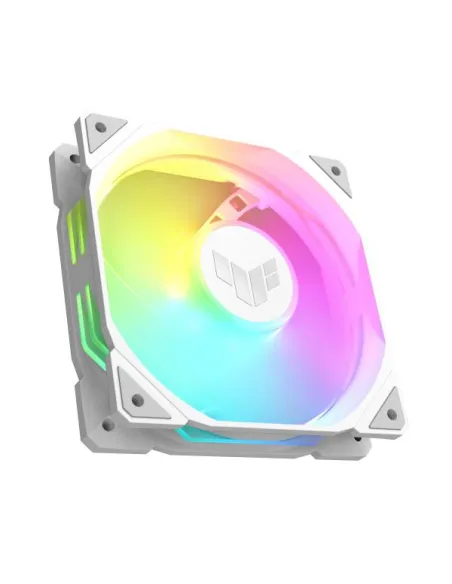 ASUS TUF Gaming TR120 Reverse, PWM ARGB Lüfter 3er Pack - 120mm, weiß