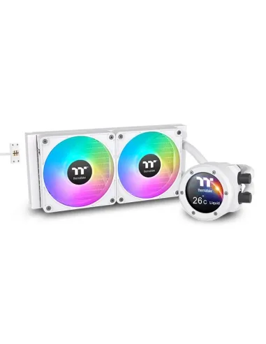 Thermaltake TH240 V2 Ultra EX ARGB Processore Raffreddatore di liquidi tutto in uno 12 cm Bianco 1 pz