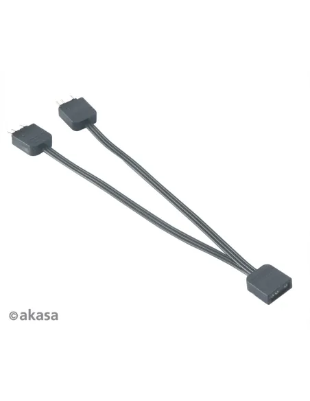 Akasa AK-CBLD08-12BK cavo di segnale 0,12 m Nero