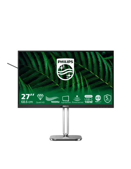 Philips Serie 5000 27B2G5601 00 Monitor PC 68,6 cm (27") 2560 x 1440 Pixel Quad HD LCD Nero