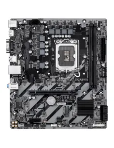 GIGABYTE H810M H Scheda madre - CPU Intel Core Ultra (Serie 2), VRM a 4+1+2 fasi, fino a 6400 MHz DDR5, 1xPCIe 4.0 M.2, LAN 2