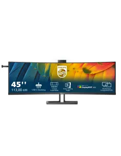 Philips Serie 6000 45B1U6900CH 00 Monitor PC 113 cm (44.5") 5120 x 1440 Pixel UltraWide Dual Quad HD LED Nero