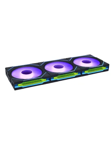 Lian Li Uni Fan 14SLIN1W1B sistema di raffreddamento per computer Case per computer Ventilatore 14 cm Nero 1 pz