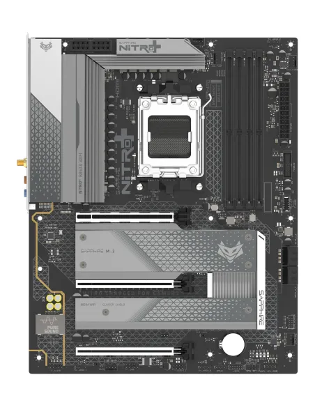 Sapphire NITRO+ B850A WIFI 7 AMD B850 Socket AM5 micro ATX