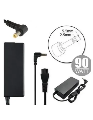 Nilox NLX90W-TA14 adattatore e invertitore Interno 90 W Nero
