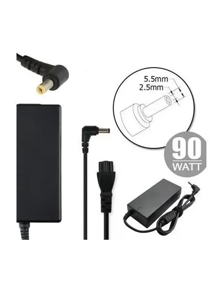 Nilox NLX90W-TA14 adattatore e invertitore Interno 90 W Nero