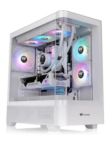 Thermaltake View 290 TG ARGB Midi Tower Bianco