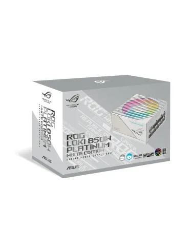 ASUS ROG Loki SFX-L 850W Platinum White alimentatore per computer 24-pin ATX Bianco