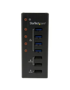 StarTech.com Hub USB 3.0 alimentato a 4 porte con 3 porte di ricarica USB dedicate (2 x 1A e 1 x 2A) - Box esterno in metallo 2
