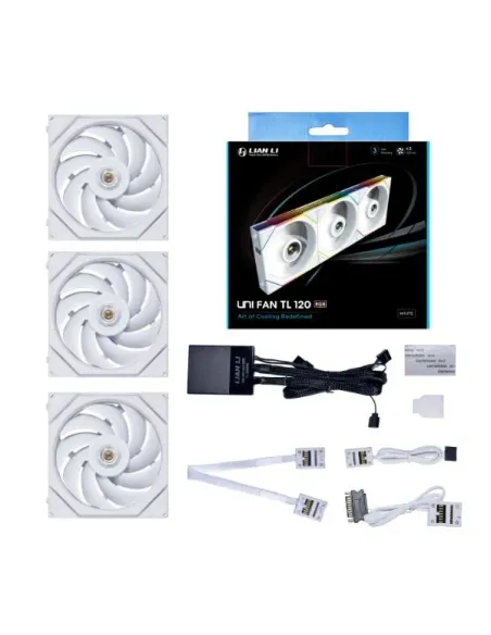Lian Li UNI FAN TL Case per computer Ventilatore 12 cm Bianco