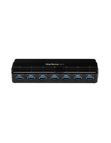 StarTech.com HUB USB 3.0 a 7 porte alimentato - Perno e concentratore USB 3.0 ultra veloce - Nero
