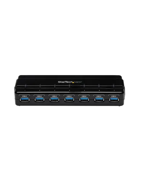 StarTech.com HUB USB 3.0 a 7 porte alimentato - Perno e concentratore USB 3.0 ultra veloce - Nero