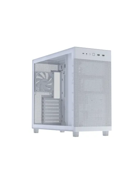 ASUS PRIME AP303 TG White Midi Tower Bianco