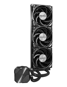 Montech HyperFlow Silent 360 Processore Raffreddatore di liquidi tutto in uno 12 cm Nero 1 pz 2