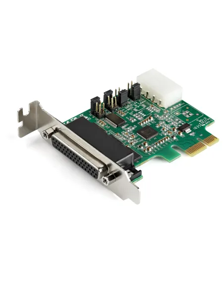 StarTech.com Scheda adattatore seriale PCI Express RS232 a 4 porte - Scheda controller host seriale PCIe RS232 - PCIe a seriale